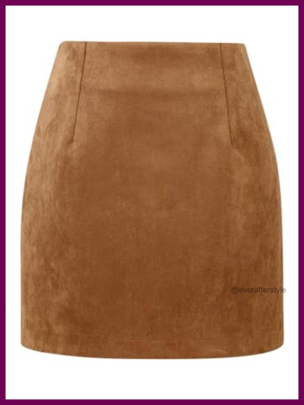 High Waist Plaid Bodycon Pencil Mini Skirt Wool Wear to Work